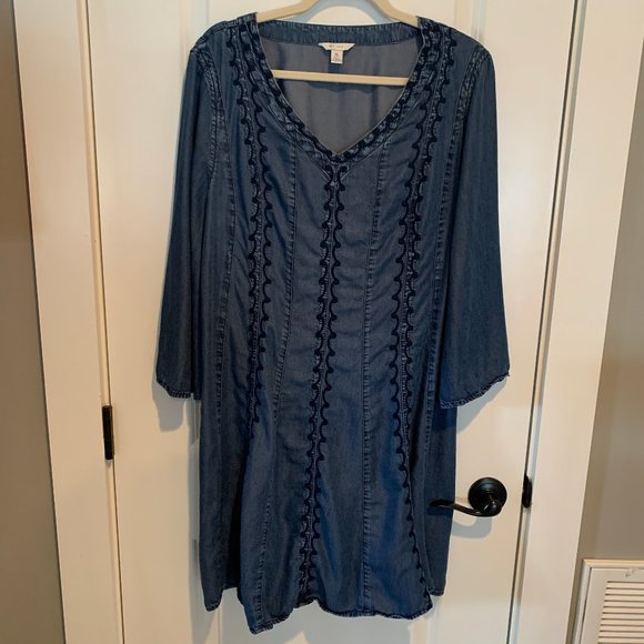 C Est. 1946 Tencil Embroidered Tunic/Dress Size XL - Picture 3 of 9